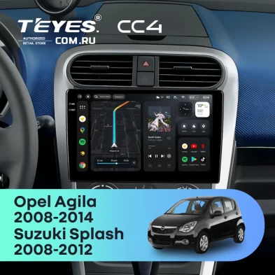 Штатная магнитола Teyes CC4 6/64 Opel Agila (2008-2014)