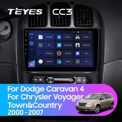 Штатная магнитола Teyes CC3 4/32 Chrysler Voyager (2000-2007) Тип-A