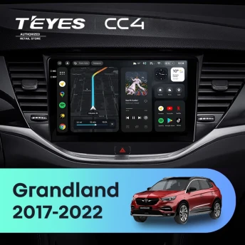 Штатная магнитола Teyes CC4 8/128 Opel Grandland (2017-2022) Тип-B