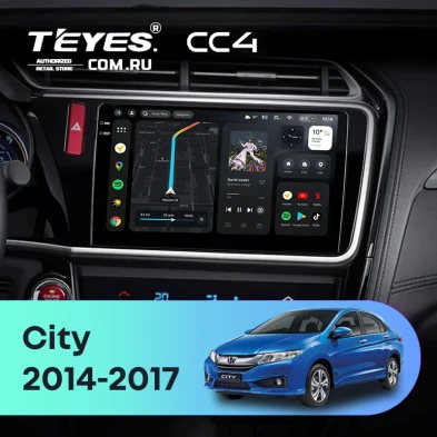 Штатная магнитола Teyes CC4 6/64 Honda City (2014-2017) Тип-B