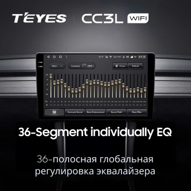 Штатная магнитола Teyes CC3L WiFi 2/32 Renault Logan 2 (2012-2022) F1 (10")