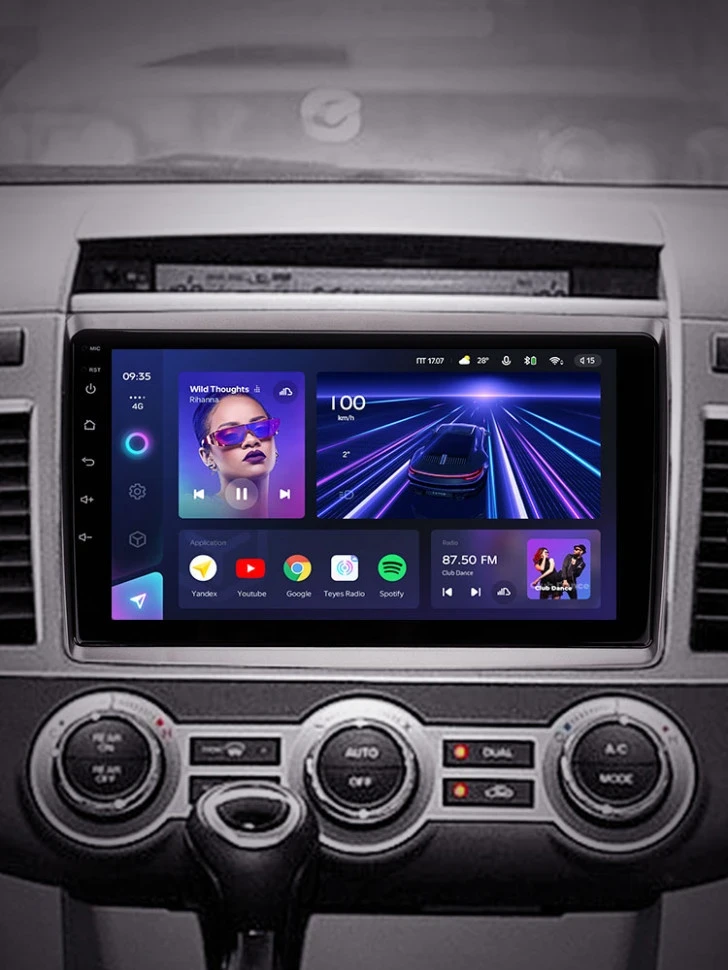 Штатная магнитола Teyes CC3 4/32 Mazda MPV LY (2006-2016)