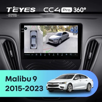 Штатная магнитола Teyes CC4 Pro 360 12/256 Chevrolet Malibu 9 (2015-2023) F1