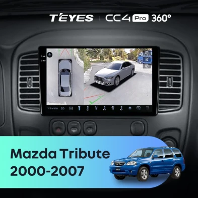 Штатная магнитола Teyes CC4 Pro 360 8/128 Mazda Tribute (2000-2007)