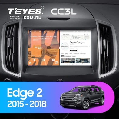 Штатная магнитола Teyes CC3L 4/64 Ford Edge 2 (2015-2018) F2